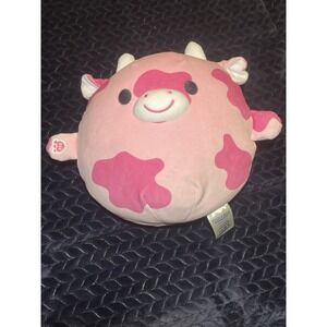 Build-a-Bear Skoosherz  Pink Strawberry Cow 11"